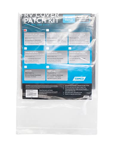 Camco 45795 ULTRAGuard Cover Patch Kit , Gray