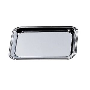 elegance silver 82532 nickel-plated cash tray, 6″ x 9″
