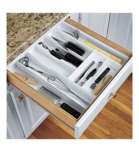 Dial Industries, Inc. Mega Expand-A-Drawer Cutlery and Utensil Drawer Organizer