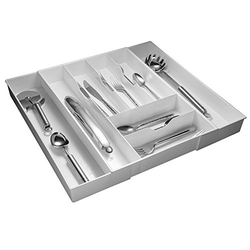 Dial Industries, Inc. Mega Expand-A-Drawer Cutlery and Utensil Drawer Organizer