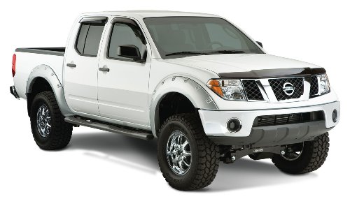 Bushwacker 71907-02 Boss Pocket Style Fender Flares 4pc. Set fits 2006-2020 Nissan Frontier with Chrome Bumper (6' Truck Bed)