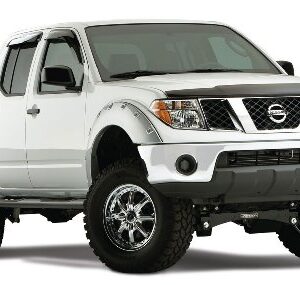 Bushwacker 71907-02 Boss Pocket Style Fender Flares 4pc. Set fits 2006-2020 Nissan Frontier with Chrome Bumper (6' Truck Bed)