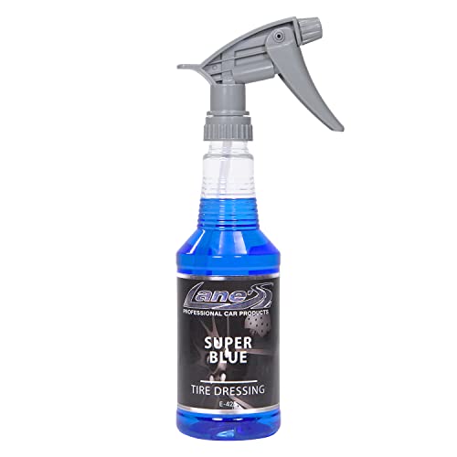 Lane’s Car Tire Shine Spray (16oz) for Long Lasting Extra Glossy Shine. An Easy to Use Protection from Cracks, Dullness & UV for Your Vehicle Tires