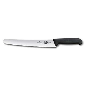 victorinox swiss army 10-1/4″ serrated bread knife with fibrox handle