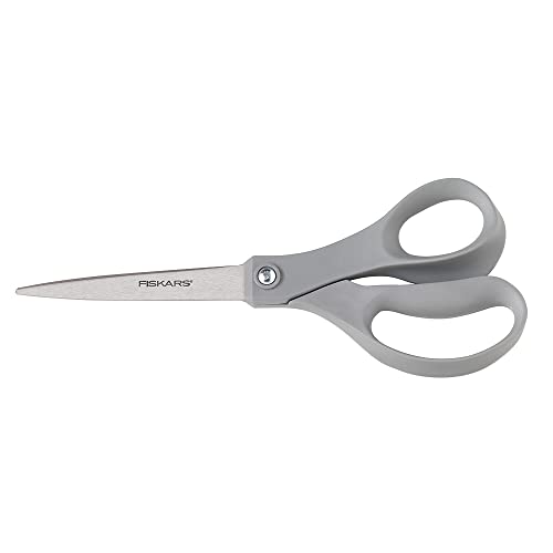 Fiskars 01-004249J 8-Inch Performance Scissors, Gray