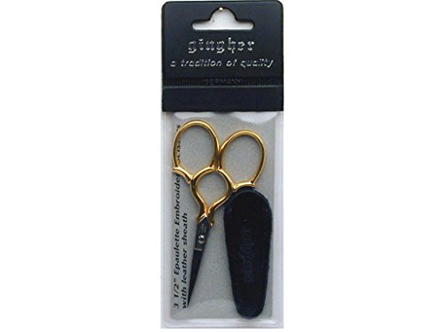 Gingher Epaulette 3-1/2 Inch Embroidery Scissors