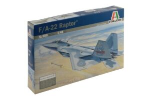italeri models lockheed martin f-22 raptor plane model kit