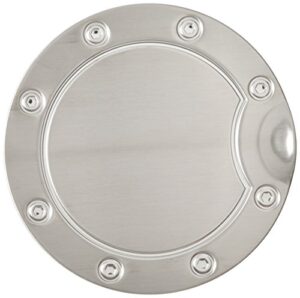 bully sdg-201b brushed stainless steel fuel door cover