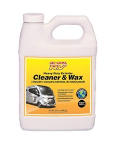 tr industries-cw-32 gel-gloss rv cleaner and wax with carnauba – 32oz.