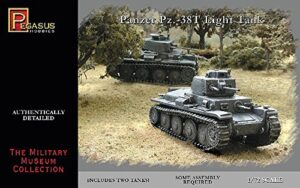 pegasus pg7620 – 1/72 tank 38t light tank