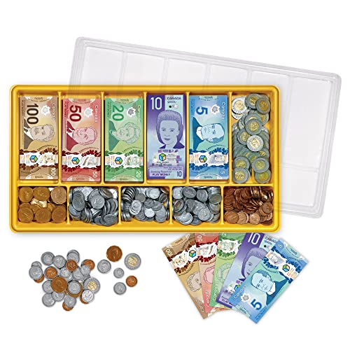 Learning Resources Canadian Classroom Money Kit, Play Money for Kids, Grades K+ | Ages 5+