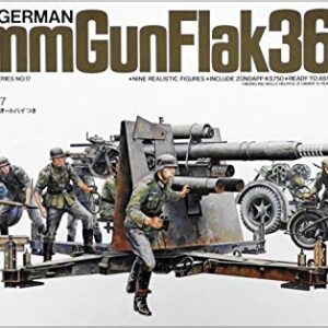 Tamiya Models German 88mm Gun Flak 36.37 Model Kit