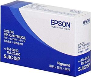 epson sjic15p ink cartridge – cyan magenta yellow c33s020464