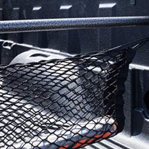 KEEPER Ratcheting Cargo Bar - Black/Silver, Adjustable from 40"-70" - Comes with 60” x 24” Storage Net (5060)