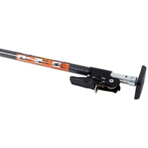 KEEPER Ratcheting Cargo Bar - Black/Silver, Adjustable from 40"-70" - Comes with 60” x 24” Storage Net (5060)