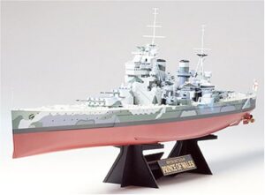 tamiya models prince of wales battleship