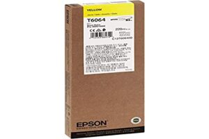 epson ultrachrome k3 ink cartridge – 220ml yellow (t606400)