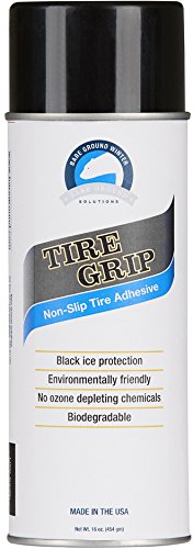 Bare Ground BGTG-1 Tire Grip Spray Can Environmentally Friendly Non-Slip Tire Adhesive