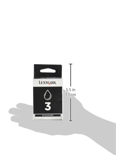 Lexmark 18C1530 3 X2580 X3580 X4580 Z1480 Ink Cartridge (Black) in Retail Packaging