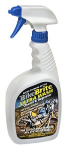bike brite mc44u ultra wash cleaner and degreaser for off road vehicles, 32 fl. oz. , blue