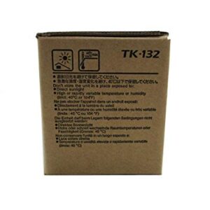 Kyocera TK-132 1T02HS0US0 FS-1300D FS-1350DN FS-1028MFP FS-1128MFP Laser Toner Cartridge (Black) in Retail Packaging