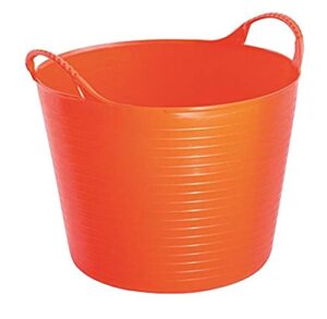 tubtrug sp14o small orange flex tub, 14 liter