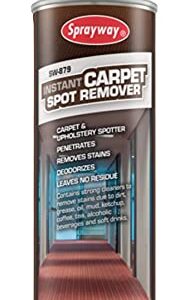 Sprayway SW879 Instant Carpet Spot Remover, 18 oz