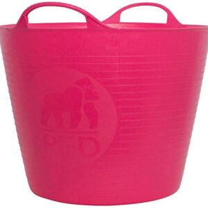 TubTrug SP14PK Small Pink Flex Tub, 14 Liter