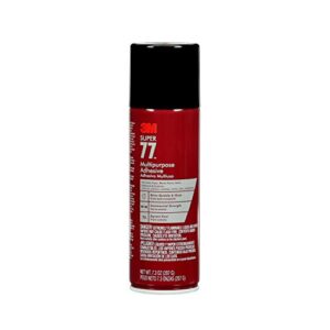3m super 77 multipurpose spray adhesive, 7.3 oz.