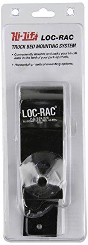 Hi-Lift Jack LR-200 Loc-Rac Jack Truck Bed Mounting System , Black