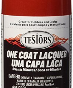 Testors Extreme Spray Lacquer, 3 Ounce (Pack of 1), Revving Red