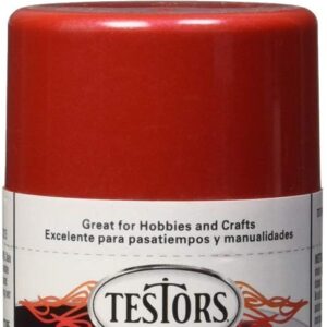 Testors Extreme Spray Lacquer, 3 Ounce (Pack of 1), Revving Red