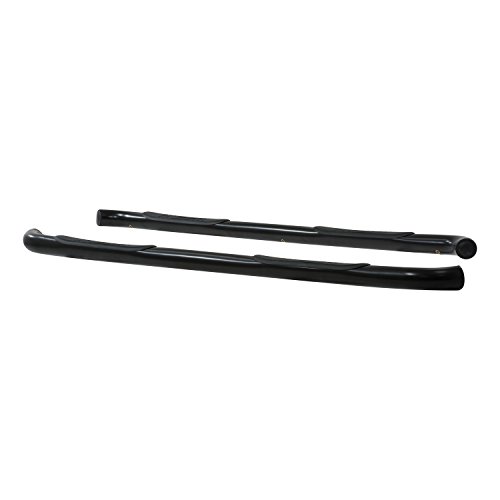 ARIES 200112 3-Inch Round Black Steel Nerf Bars, No-Drill, Select Land Rover LR3