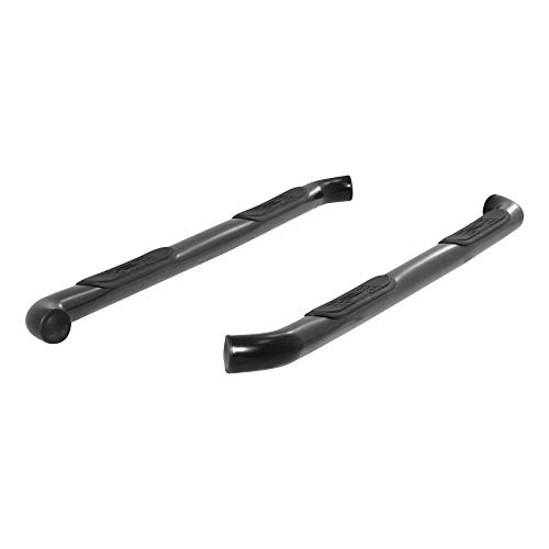 ARIES 200112 3-Inch Round Black Steel Nerf Bars, No-Drill, Select Land Rover LR3