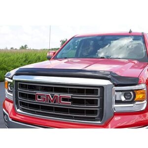 Auto Ventshade [AVS] Bugflector/Hood Shield | Dark Smoke | 23850 | Fits 2007-2013 GMC Sierra 1500, 2007-2010 Sierra 2500HD & 3500HD