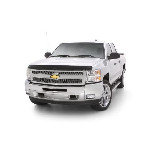 Auto Ventshade [AVS] Bugflector/Hood Shield | Dark Smoke | 23850 | Fits 2007-2013 GMC Sierra 1500, 2007-2010 Sierra 2500HD & 3500HD