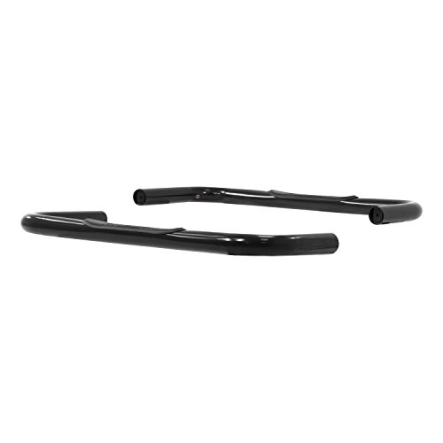 ARIES 203001 3-Inch Round Black Steel Nerf Bars, No-Drill, Select Ford Bronco, F-150