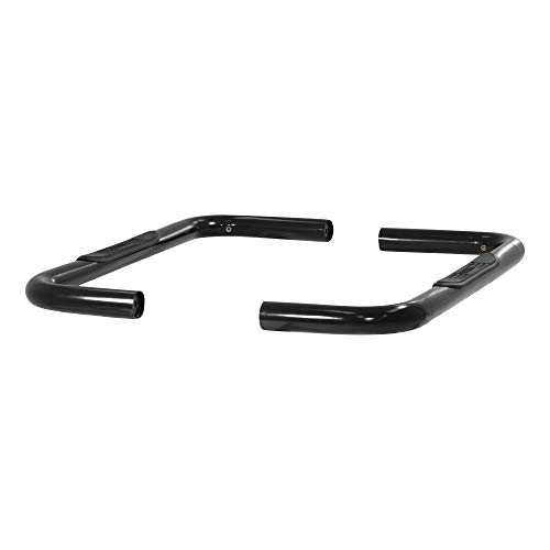 ARIES 203001 3-Inch Round Black Steel Nerf Bars, No-Drill, Select Ford Bronco, F-150