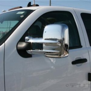 Putco 03-15 Chevrolet Silv - Towing Mirrors (w/o Turn Signals or Camera Sensors) Mirror Covers