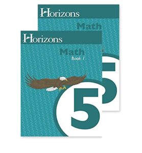 horizons math 5 set of 2 student workbooks 5-1 and 5-2