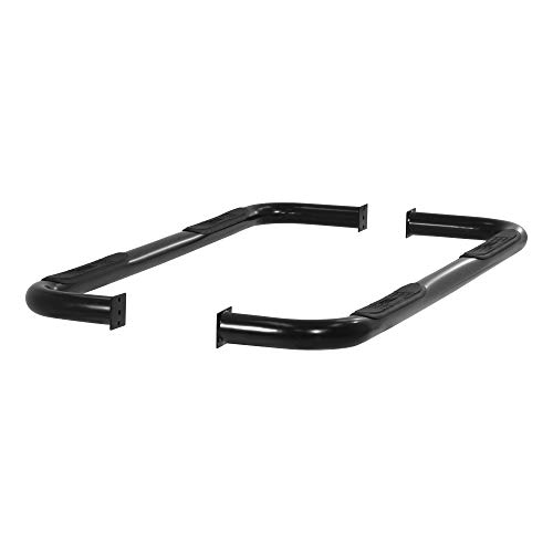 ARIES 205003 3-Inch Round Black Steel Nerf Bars, No-Drill, Select Dodge Ram 1500