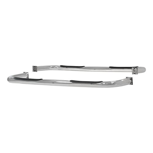 ARIES 205003-2 3-Inch Round Polished Stainless Steel Nerf Bars, No-Drill, Select Dodge Ram 1500