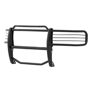 aries 5055 1-1/2-inch black steel grille guard, no-drill, select dodge, ram dakota
