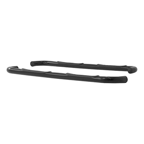 ARIES 204076 3-Inch Round Black Steel Nerf Bars, No-Drill, Select Hummer H3