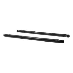 ARIES 204031 3-Inch Round Black Steel Nerf Bars, No-Drill, Select Chevrolet Traverse, GMC Acadia, Saturn Outlook