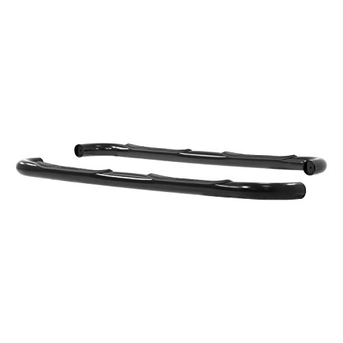 ARIES 203008 3-Inch Round Black Steel Nerf Bars, No-Drill, Select Ford F-150