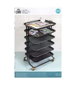 we r memory keepers storage project cart- 6 removable trays