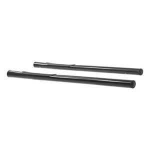 ARIES 202001 3-Inch Round Black Steel Nerf Bars, No-Drill, Select Toyota Tacoma