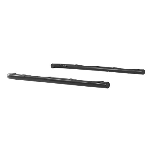 ARIES 201002 3-Inch Round Black Steel Nerf Bars, No-Drill, Select Jeep Liberty