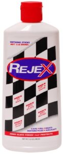 rejex corrosion technologies 61001 (12 fl oz) – high gloss finish that protects | for all vehicles | synthetic paint and surface sealant | lasts 2x longer than any wax | nothing sticks but the shine!